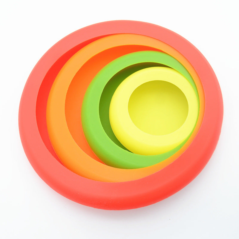 Silicone food preservation cover